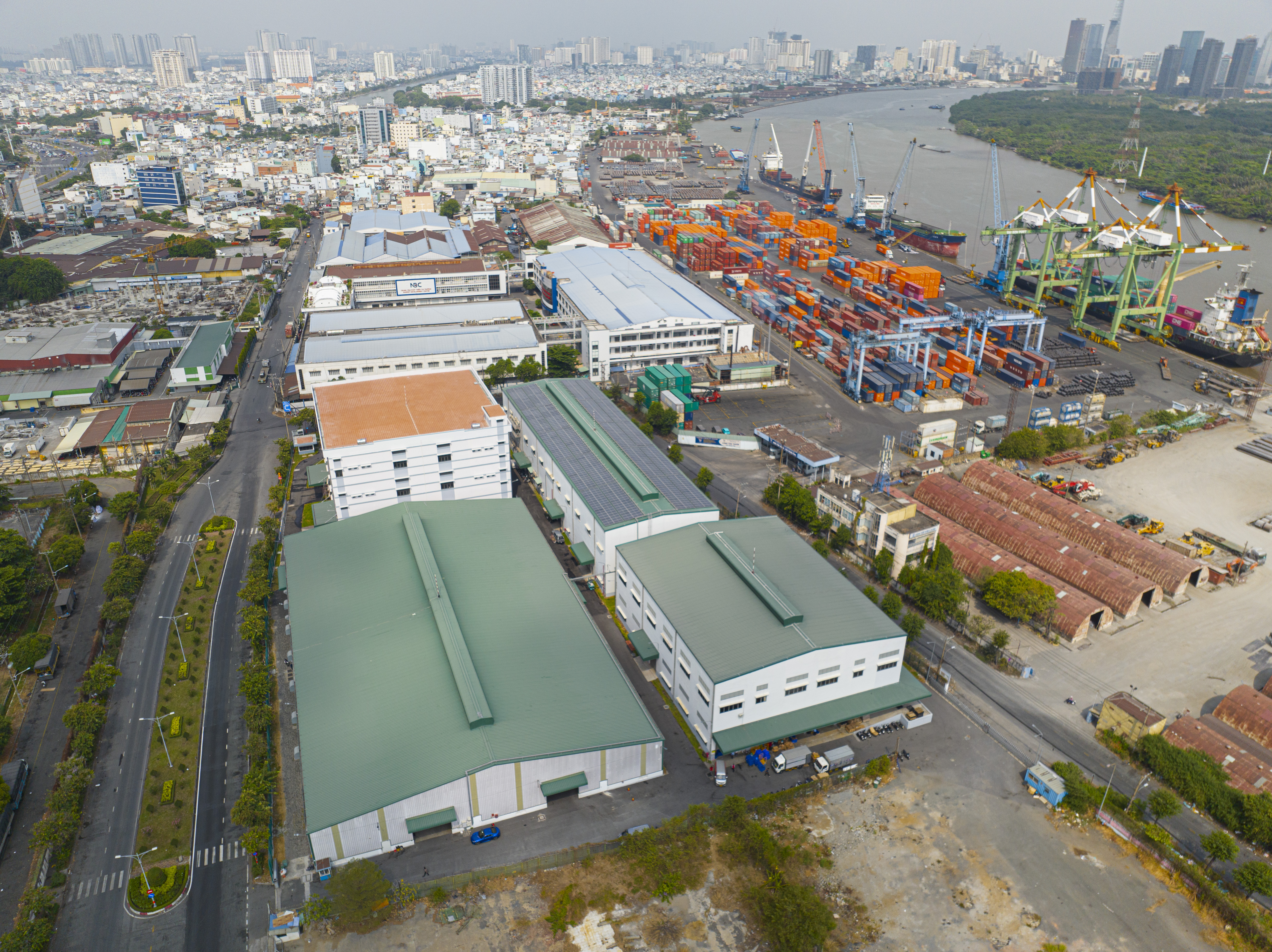 Nhà xưởng, kho bãi cho thuê tại Tân Thuận